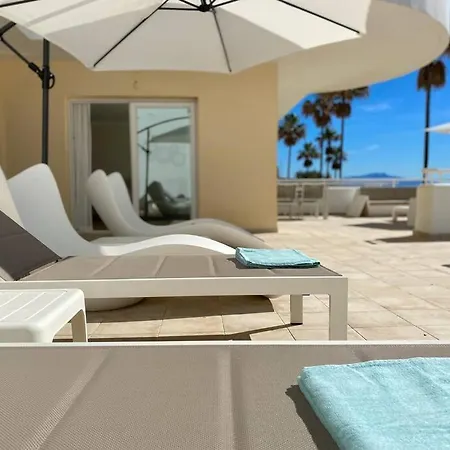Primera Linea Gran Terraza Frontal Al Mar Ideal Familias Apartment