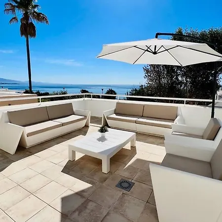 Primera Linea Gran Terraza Frontal Al Mar Ideal Familias *